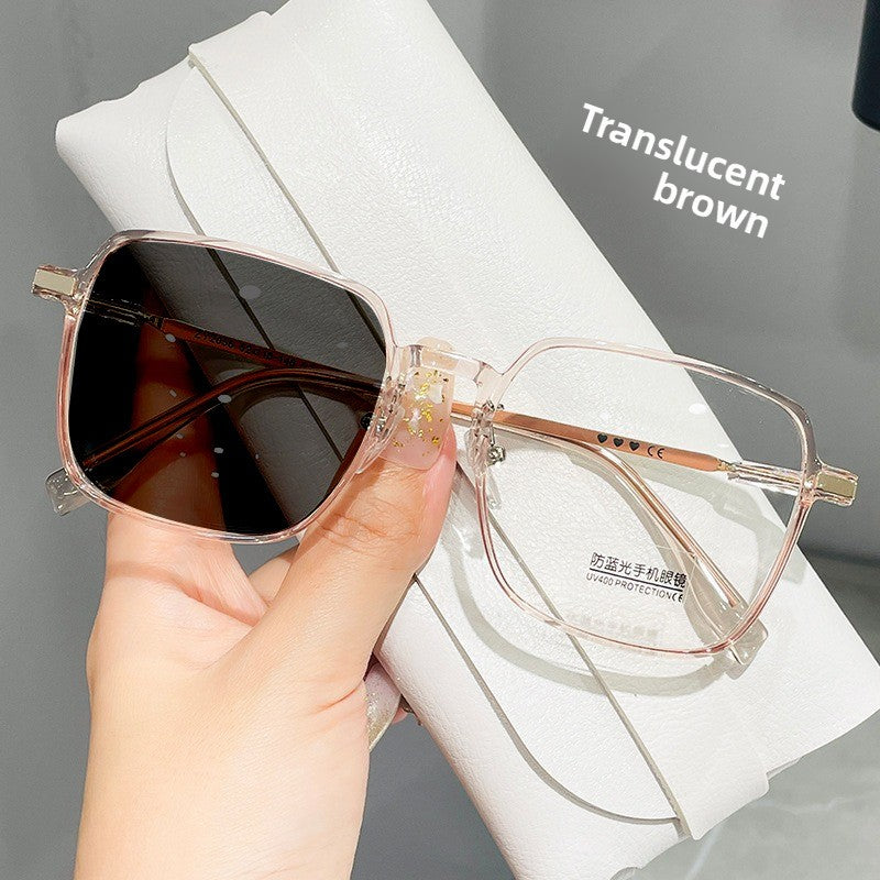 Photosensitive Color-Changing Anti-Blue Light Glasses