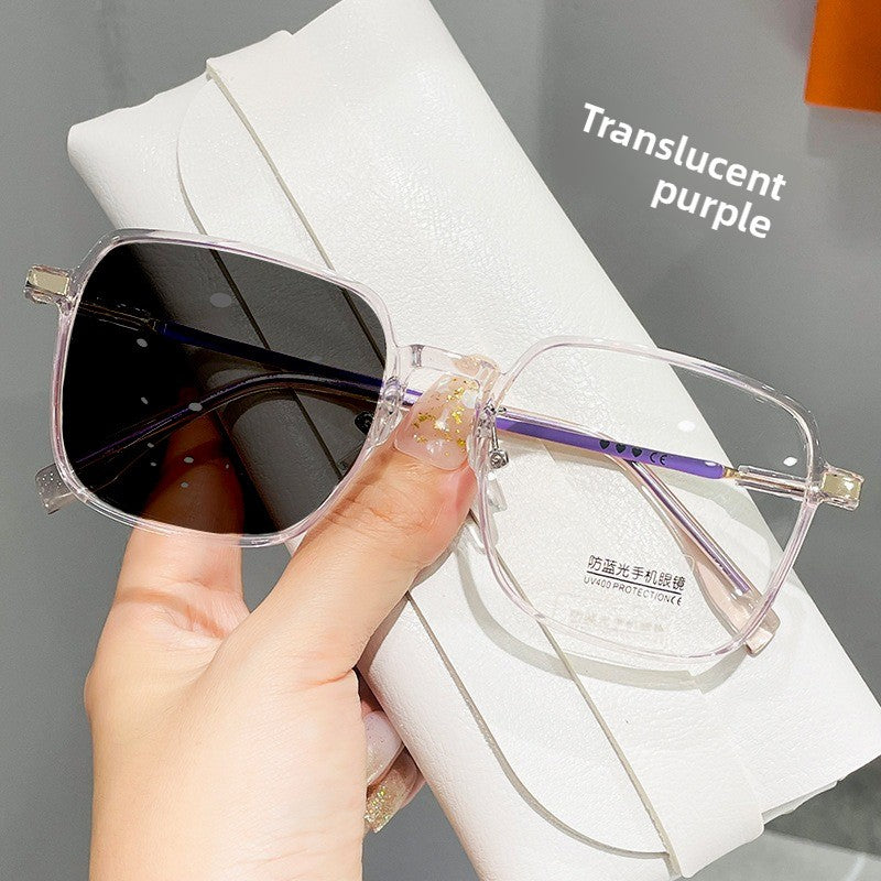 Photosensitive Color-Changing Anti-Blue Light Glasses