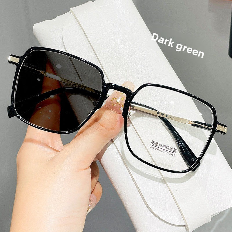 Photosensitive Color-Changing Anti-Blue Light Glasses
