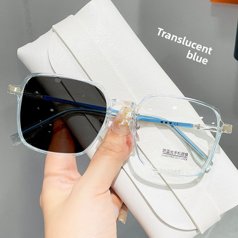 Photosensitive Color-Changing Anti-Blue Light Glasses