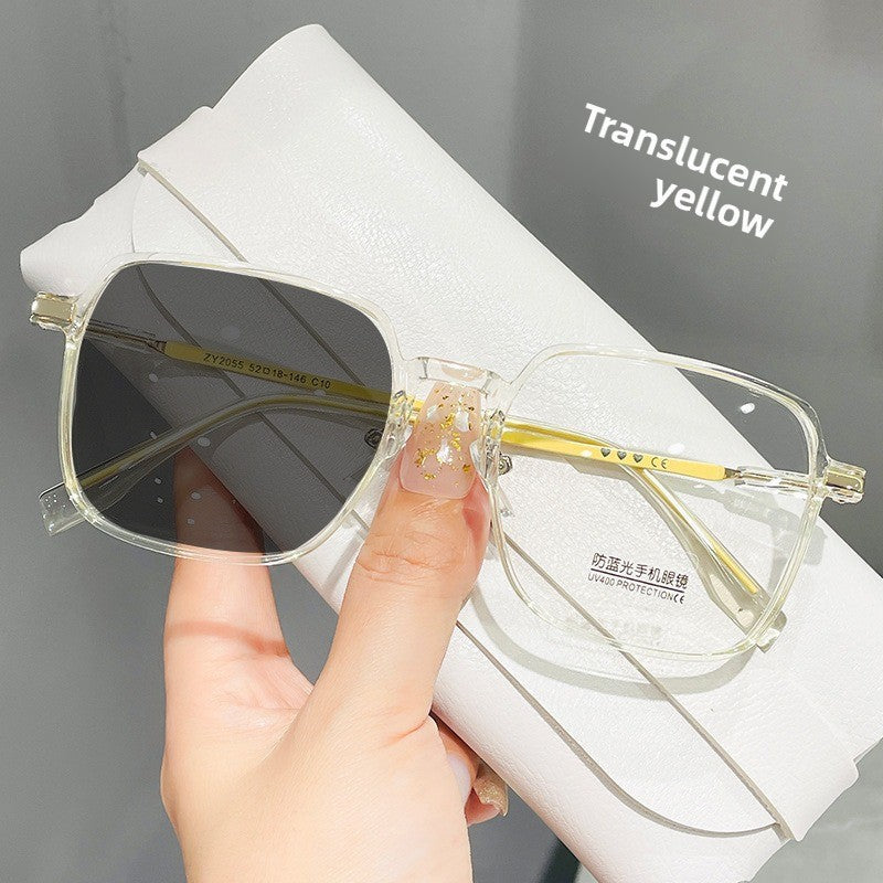 Photosensitive Color-Changing Anti-Blue Light Glasses