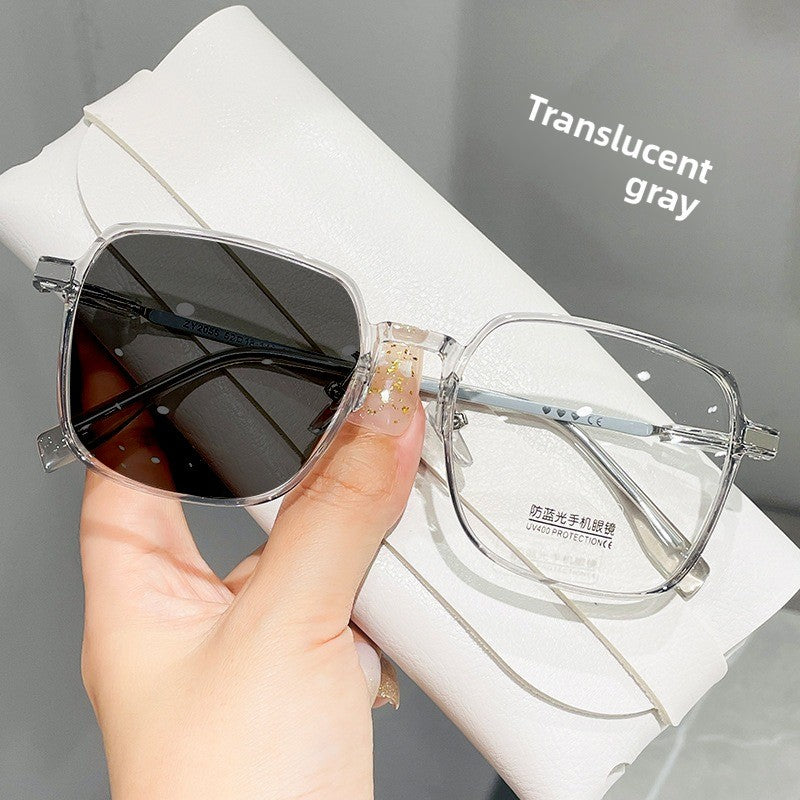 Photosensitive Color-Changing Anti-Blue Light Glasses