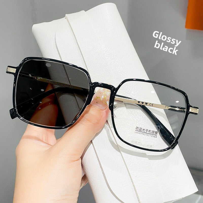 Photosensitive Color-Changing Anti-Blue Light Glasses